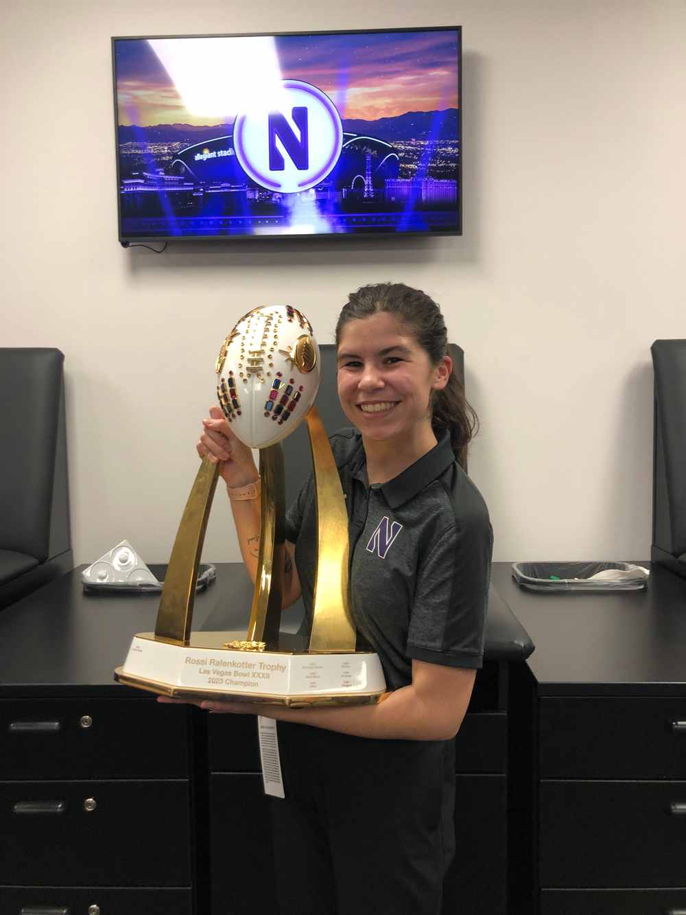 GVSU MAT Camryn Lound Clinical Experience Las Vegas Bowl